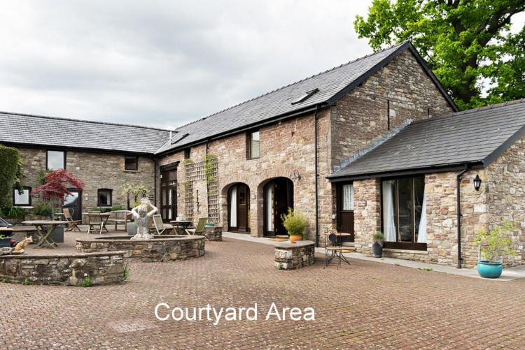 Neuadd B&B Suites Crickhowell Exterior photo